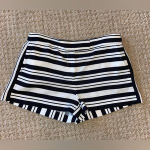 Tibi striped shorts with pockets